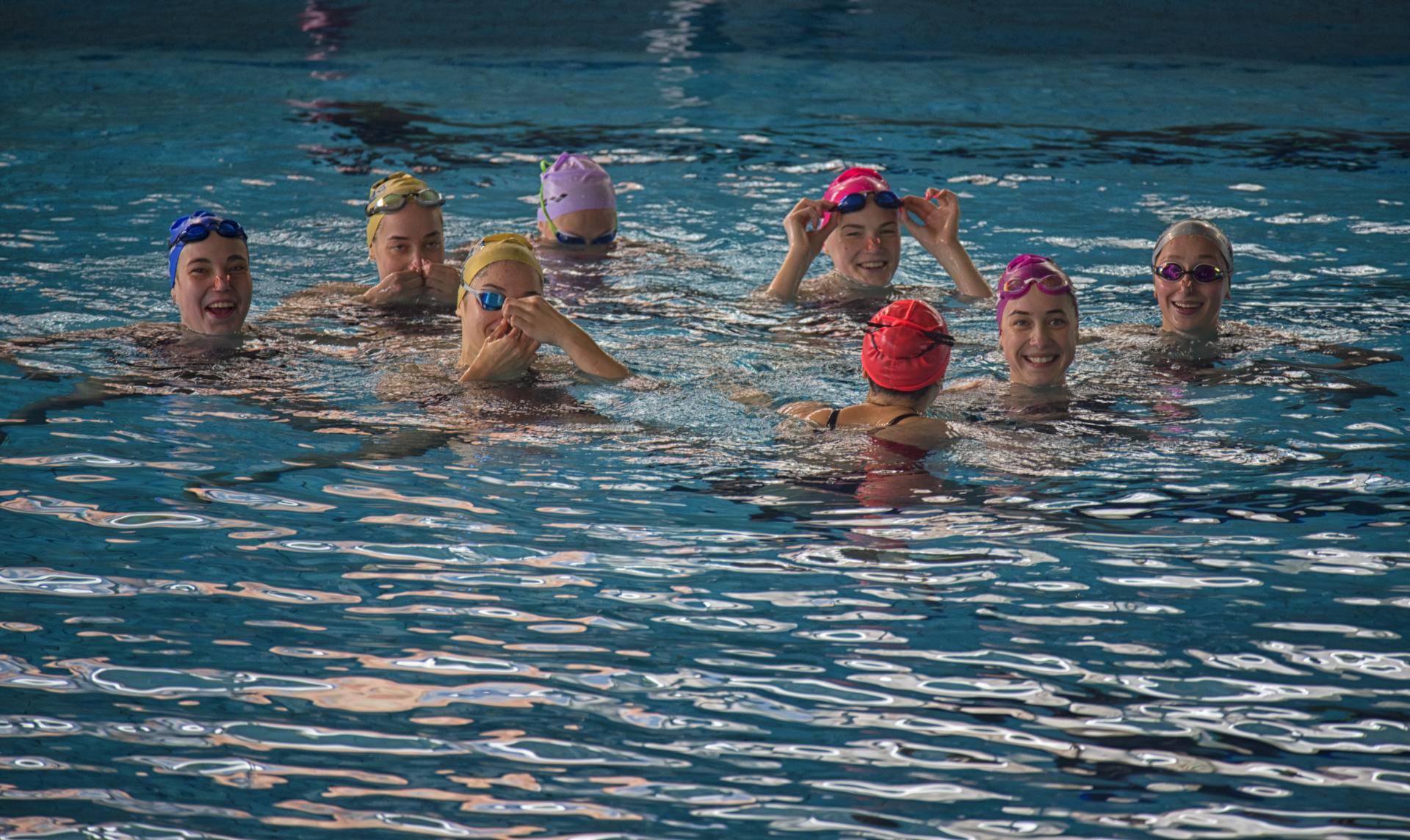 Incontro con la Nazionale Ucraina di Nuoto Sincronizzato